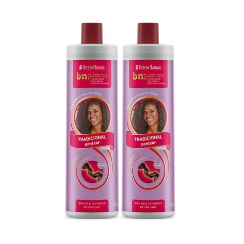 Kit Creme de Pentear Tradicional 1l (2 itens) | bn.Cachos Kit Creme de Pentear Tradicional 1l (2 itens) | bn.Cachos